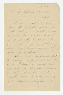 Manoscritto di Pietro Guarnieri