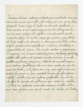 Manoscritto di Giuseppe Scagnet Villa