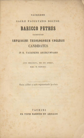 Tesi del 1846