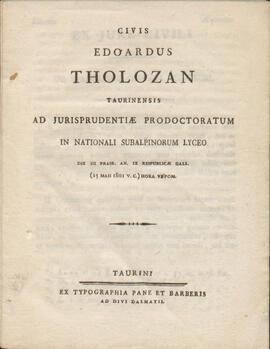Tesi del 1801