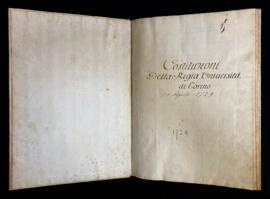 Costituzioni della Regia Università di Torino