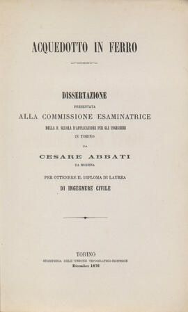 Tesi del 1876
