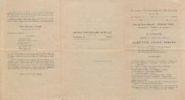 Programmi dei concerti della stagione 1924-25