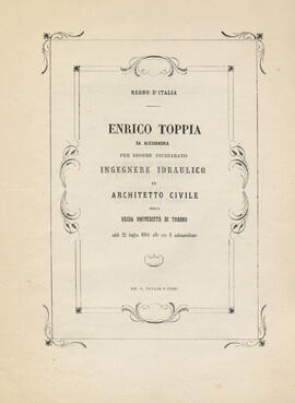 Tesi del 1861