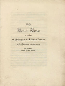 Tesi del 1838