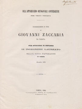 Tesi del 1864