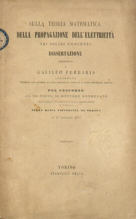 Tesi del 1872