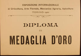 Corrispondenza del 1921