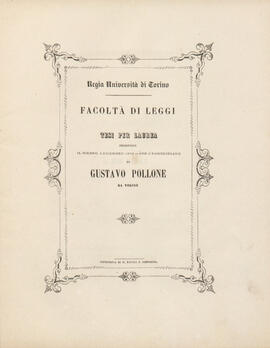 Tesi del 1858
