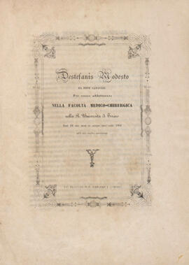 Tesi del 1851