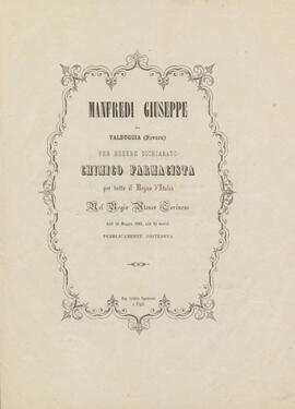 Tesi del 1861