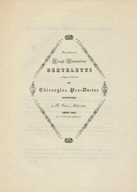 Tesi del 1842