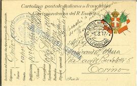 Corrispondenza dal fronte della Prima Guerra mondiale