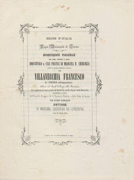 Tesi del 1864