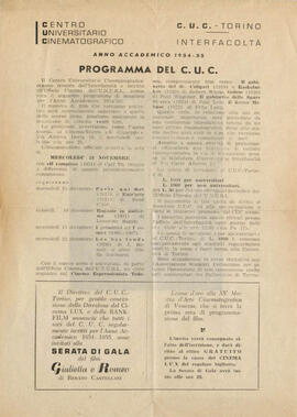 Programmi del 1954-55
