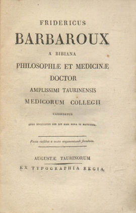 Tesi del 1818