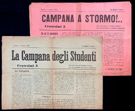 Proteste in occasione della commemorazione di Carducci