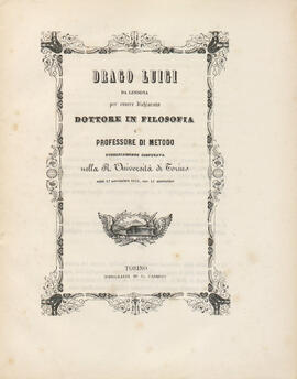 Tesi del 1853