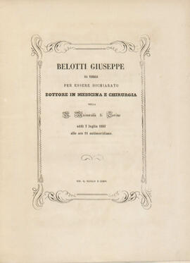 Tesi del 1857