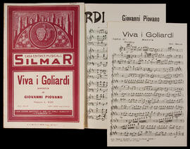 Inni e canzoni studentesche e goliardiche