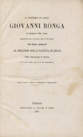 Tesi del 1859