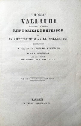 Tesi del 1833