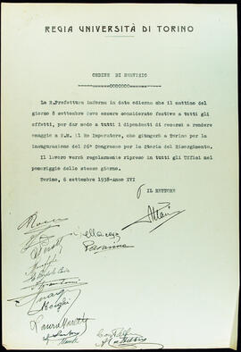 Ordini di servizio