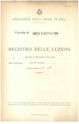 Attività svolta presso l'Università degli Studi di Pisa