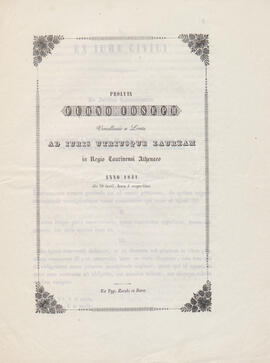Tesi del 1841