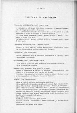 Registri delle lezioni nell'anno scolastico 1957-58